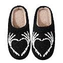 LNERIP Slippers Winter Womens Mens Fluffy Plush Slippers Animals Cute Cartoon House Slippers Cuddly Warm Shoes Indoor Outdoor Girls Women
