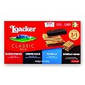 Loacker Classic Vanilla Wafers 45G X 4 Gift Pack (3+1 Free) 180G, Italy