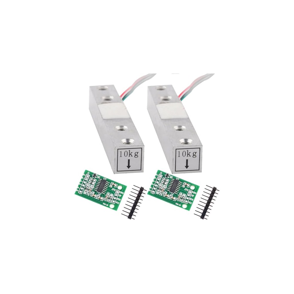Load Cell 10kg loadcell Load Cells kit Load Cells Weight Sensor + HX711 ...