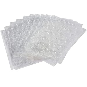 lobe miracle 10 sheets 240 double-sided nail jelly sticker waterproof breathable glue tabs jelly glue adhesive tabs super sticky fake nail glue self-adhesive stickers for manicure10 sheets 240 pcs