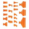 Loc-Line - 41490 Coolant Hose Component, Acetal Copolymer, 16 Piece Nozzle Rama Set, 1/4" Hose ID