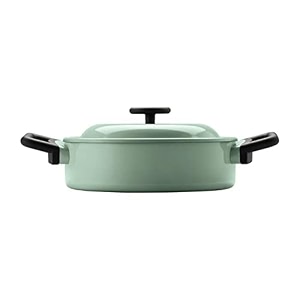 locknlock decore casserole for cooking 3 litres 1 piece green
