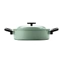 LocknLock Decore Casserole For Cooking, 3 Litres, 1 Piece, Green