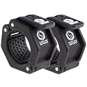 Lock-Jaw Sport Barbell Collars/Clamps, 2"/50mm Olympic Bars, Black