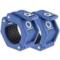 Lock-Jaw Sport Barbell Collars/Clamps, 2"/50mm Olympic Bars, Blue