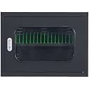 Lockable Mobile Phone Charging Station Lockers, Equipped with 6/12/20/30/40/50/60 Charging Slots, Suitable for Schools, Libraries, Classrooms and Conference Rooms. Black-20slots