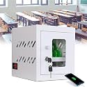 Lockable Mobile Phone Charging Station Lockers, Equipped with 6/12/20/30/40/50/60 Charging Slots, Suitable for Schools, Libraries, Classrooms and Conference Rooms. White 6Slots