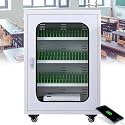 Lockable Mobile Phone Charging Station Lockers, Equipped with 6/12/20/30/40/50/60 Charging Slots, Suitable for Schools, Libraries, Classrooms and Conference Rooms. White 50Slots