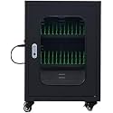 Lockable Mobile Phone Charging Station Lockers, Equipped with 6/12/20/30/40/50/60 Charging Slots, Suitable for Schools, Libraries, Classrooms and Conference Rooms. Black-40slots