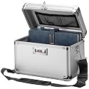 LOCKCURX Lock Box - Security Combination Lock Box, Locking Storage Case for Personal Items and Medicine, Childproof Lockable Lockbox for Home/Office/School, 11.2x7.4x6.8 Inch, Silver