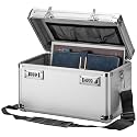 LOCKCURX Lock Box - Security Combination Lock Box, Locking Storage Case for Personal Items and Medicine, Childproof Lockable Lockbox for Home/Office/School, 13.4x8.2x7.6 Inch, Silver