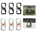 Locking Anti Theft Zipper Clips, Travel Essentials for Luggage Backpack