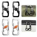 Locking Anti Theft Zipper Clips, Travel Essentials for Luggage Backpack