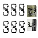 Locking Anti Theft Zipper Clips, Travel Essentials for Luggage Backpack