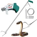 Locking Snake Catcher Grabber Tool, 52" Professional Snake Tongs Heavy Duty