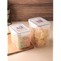 LocknLock Airtight Container Set (1000ml x 2, 1500ml x 2) – 4 Containers, BPA-Free Food Storage Boxes for Kitchen