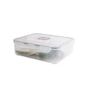 LocknLock Airtight Food Container With Lid 3900ml, Leak Proof, BPA Free Plastic Container For Kitchen Storage | Microwave Safe| Fresh Fruits,Vegetables Fridge Container &amp; Organizer
