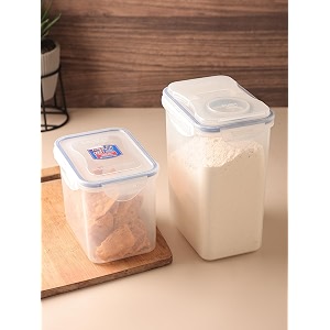 locknlock storage container combo 1000ml x 2 1800ml x 2  4 containers leakproof amp durable kitchen containers
