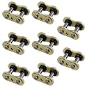 LOCOPOW 520 Chain Master Link O Ring Connecting Link Heavy Duty for Motorcycle Dirt Bike ATV Quad 8 Masterlink