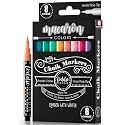 Loddie Doddie Liquid Chalk Markers, Fine Tip, Pastel Chalk Markers, 8 Pack
