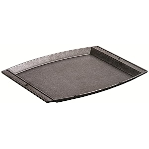 lodge cast iron jumbo chef39s platter 12-inch by 15-inch