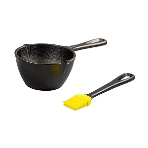 lodge lmpb21 cast iron pot 152 oz black