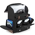 LoDrid Game Backpack Compatible with PS5/PS5 Slim/PS4/PS4 Pro, Bag Only