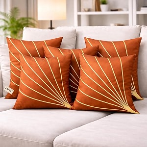 LOFEY Dupion Silk Cushion Cover 16 x