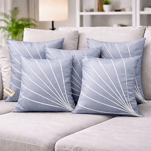 LOFEY Dupion Silk Cushion Cover 16 x
