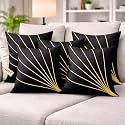 LOFEY Dupion Silk Cushion Cover 16 x