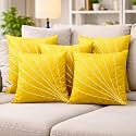 LOFEY Dupion Silk Cushion Cover 16 x