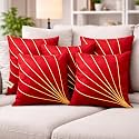 LOFEY Dupion Silk Cushion Cover 16 x