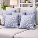 LOFEY Dupion Silk Cushion Cover 16 x