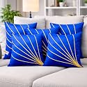 LOFEY Dupion Silk Cushion Cover 16 x