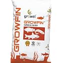 Logarithm Growel Fish Food, Floating Pellet Feed for Fishes,Turtile &amp;Other Aquatic Pets 4Mm,10 Kg, Senior, 1 Count