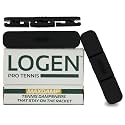 LOGEN Tennis Dampener – Stays on The Racket – 3 Pack Tennis Racket Dampener – Tennis Shock Absorber/Tennis Vibration Dampener – Elbow Pain Relief Tennis Dampener for Racket String