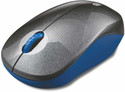 Logestic Wireless Mouse Wireless Ambidextrous Optical Mouse With Bluetooth (USB 2.0, Blue, Black)