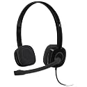 Logitech 3.5 mm Analog Stereo Headset H151 with Boom Microphone (981-000587)