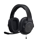 Logitech G433 7.1 Surround Sound Wired Gaming Headset for PC/VR and Console (Black)