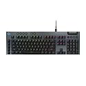 Logitech G915 X Low-Profile Wired Mechanical Gaming Keyboard, Double-Shot PBT Keycaps, Fully Programmable Keys, RGB Lighting, Aluminum Finish, GL Brown Tactile Switches - PC/Mac