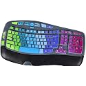 Logitech Keyboard Cover & Skin for MK550 & MK570 - Ultra Thin & Rainbow