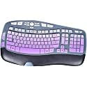 Logitech Keyboard Cover Skin Protector, MK550, MK570, Ombre Purple