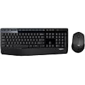 Logitech MK345 Wireless Combo Full-Sized Keyboard with Palm Rest and Comfortable Right-Handed Mouse, 2.4 GHz Wireless USB Receiver, Compatible with PC, Laptop - Black