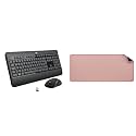 Logitech MK540 Advanced Wireless Keyboard and Mouse Combo for Windows, 2.4 GHz Unifying USB-Receiver
