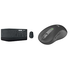 logitech mk850 multi-device wireless keyboard and mouse set 24ghz wireless amp bluetooth curved key