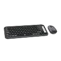 Logitech POP ICON Wireless Keyboard and Mouse Combo - Graphite White