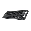 Logitech POP ICON Keys Wireless Bluetooth Keyboard - Graphite and White