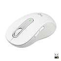 Logitech Signature M650 L Full Size Wireless Mouse Large Sized - Off White