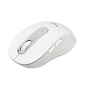 Logitech Signature M650 Wireless Mouse Small to Medium Sized - Off White