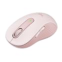 Logitech Signature M650 Wireless Mouse Small to Medium Sized Hands - Rose